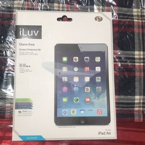 Glare free Screen Protector Kit for iPad Air